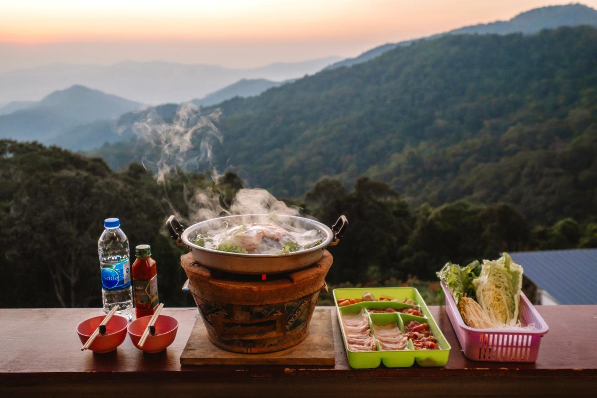 Happy Camp Phuchifa แฮปปี้แคมป์ ภูชี้ฟ้า Hotell Ban Huai Han Eksteriør bilde