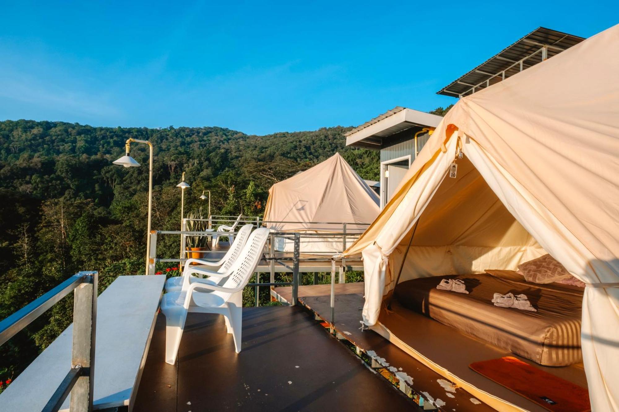 Happy Camp Phuchifa แฮปปี้แคมป์ ภูชี้ฟ้า Hotell Ban Huai Han Eksteriør bilde