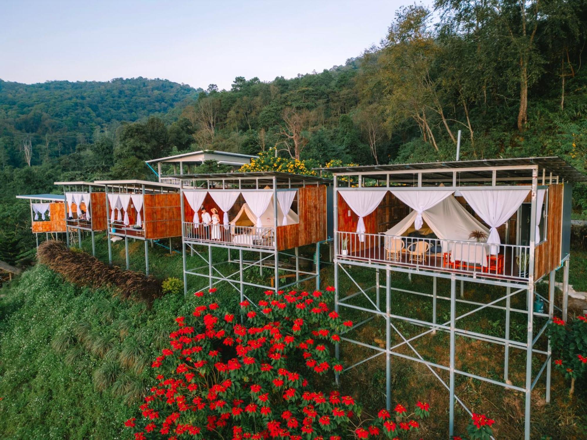 Happy Camp Phuchifa แฮปปี้แคมป์ ภูชี้ฟ้า Hotell Ban Huai Han Eksteriør bilde